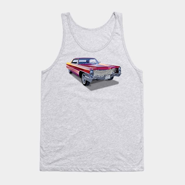 1965 Cadillac Coupe de Ville Tank Top by TheStuffInBetween